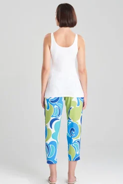 Natori Lounge Tops-Feathers Element Scoop Neck Tank