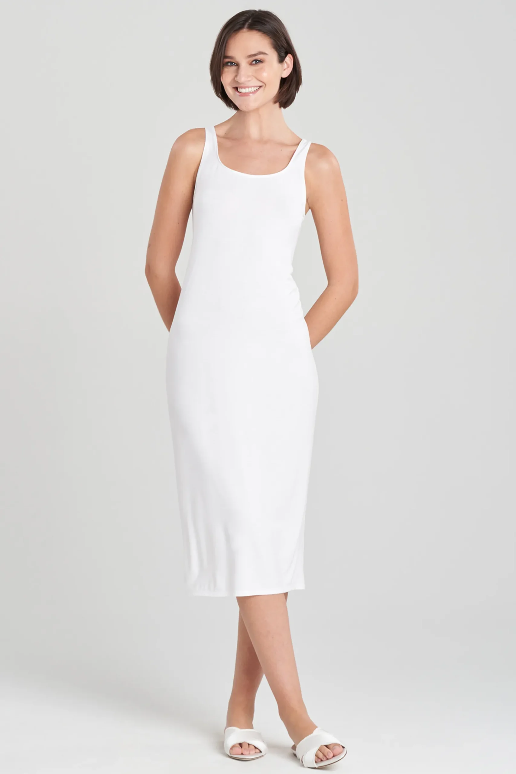 Natori Gowns-Feathers Element Gown