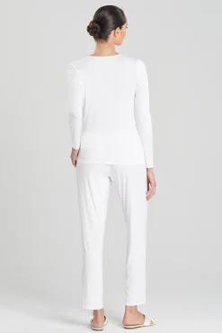 Natori Pajama Tops|Lounge Tops-Feathers Element Layering Top