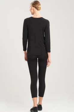 Natori Lounge Tops-Feathers Element Top