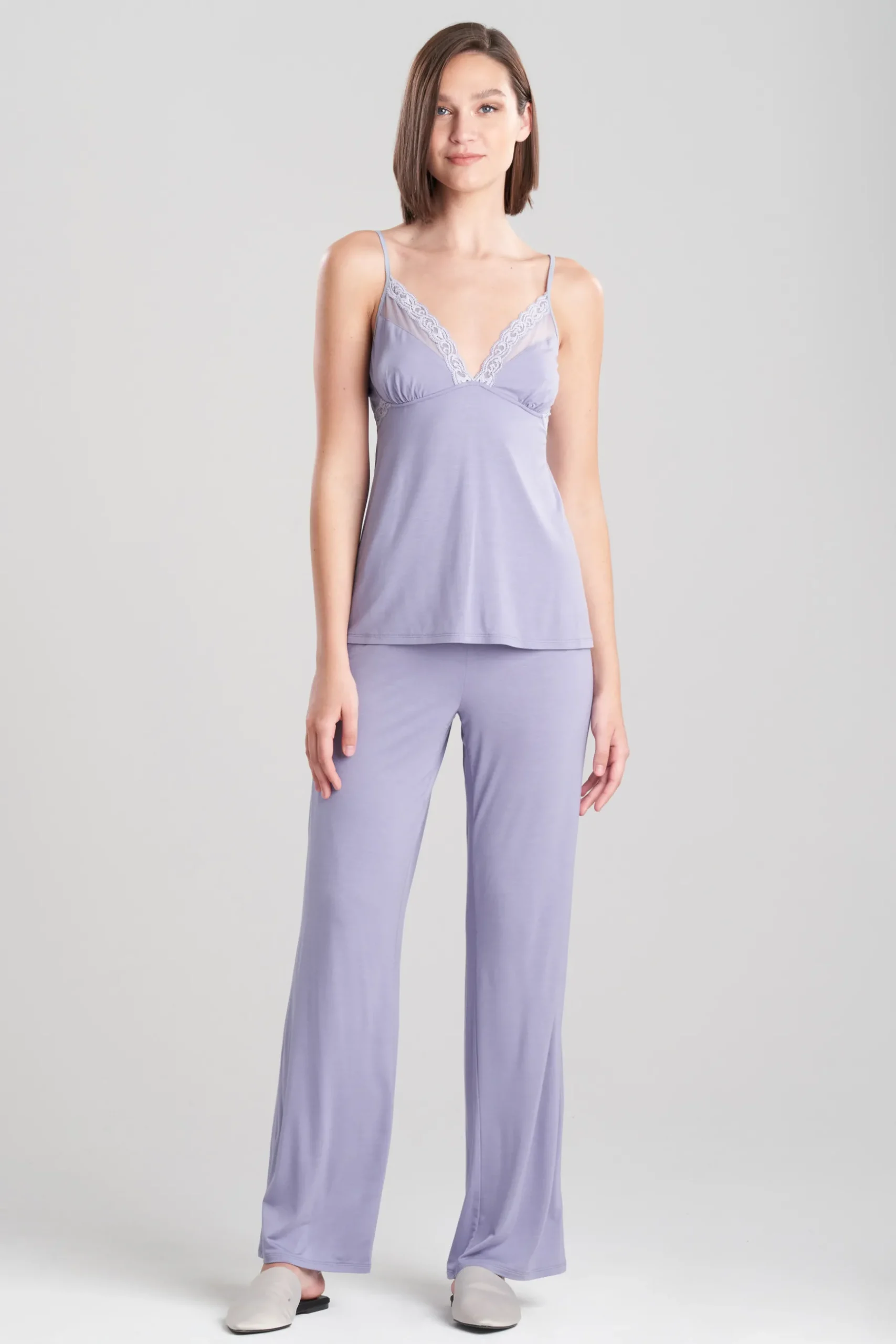 Natori Pajama Sets-Feathers Essentials Cami PJ