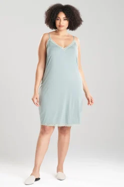 Natori Plus Sizes|Chemises-Feathers Essentials Chemise