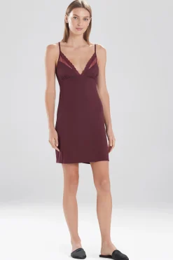 Natori Chemises|Chemises-Feathers Essentials Lace Chemise