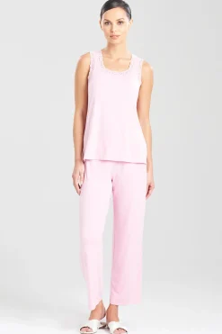 Natori Pajama Sets-Feathers Essentials Lenzing™ Ecovero™ Viscose Tank PJ