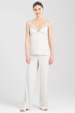 Natori Pajama Sets-Feathers Essentials Lenzing™ Ecovero™ Viscose Cami PJ