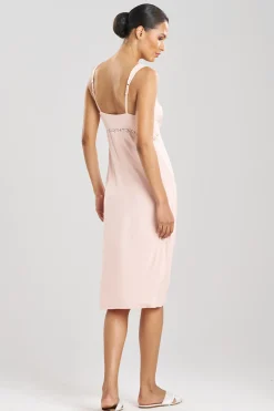 Natori Gowns-Feathers Essentials Lenzing™ Ecovero™ Viscose Lace Applique Gown