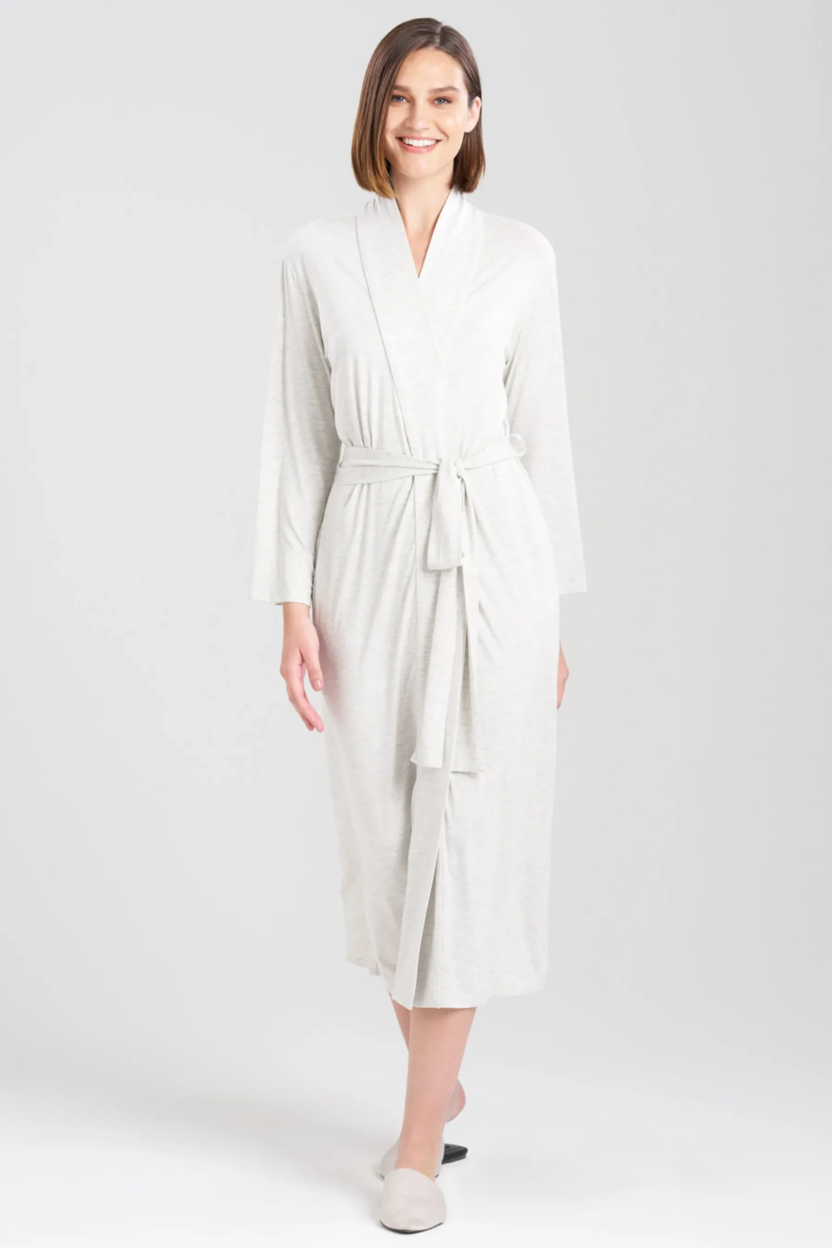 Natori Robes & Kimonos-Feathers Essentials Lenzing™ Ecovero™ Viscose Robe
