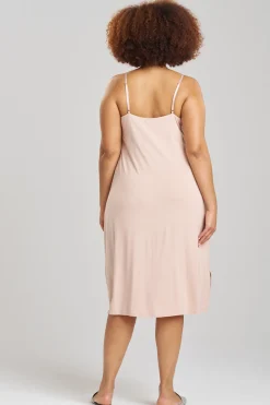Natori Plus Sizes|Gowns-Feathers Essentials Lenzing™ Ecovero™ Viscose Lace Gown