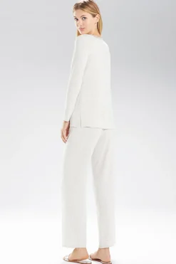 Natori Plus Sizes|Pajama Sets-Feathers Essentials PJ