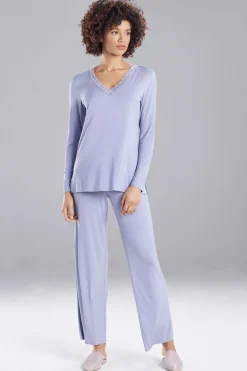 Natori Plus Sizes|Pajama Sets-Feathers Essentials PJ