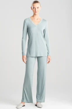 Natori Plus Sizes|Pajama Sets-Feathers Essentials PJ