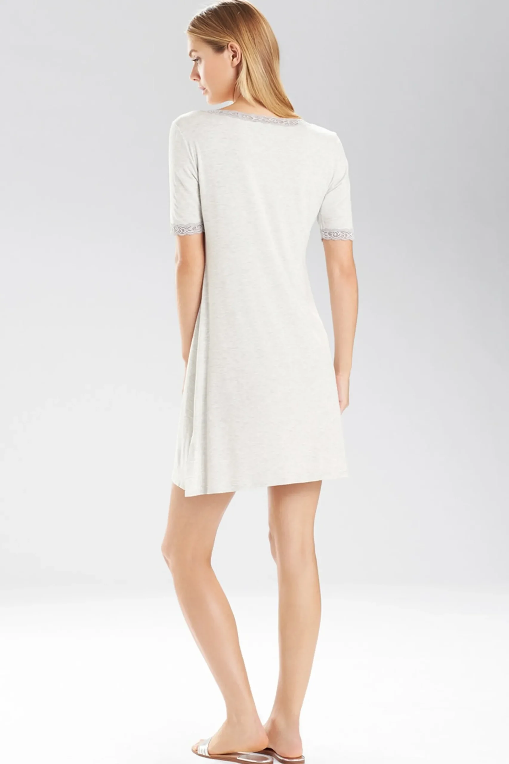 Natori Sleepshirts-Feathers Essentials Sleepshirt