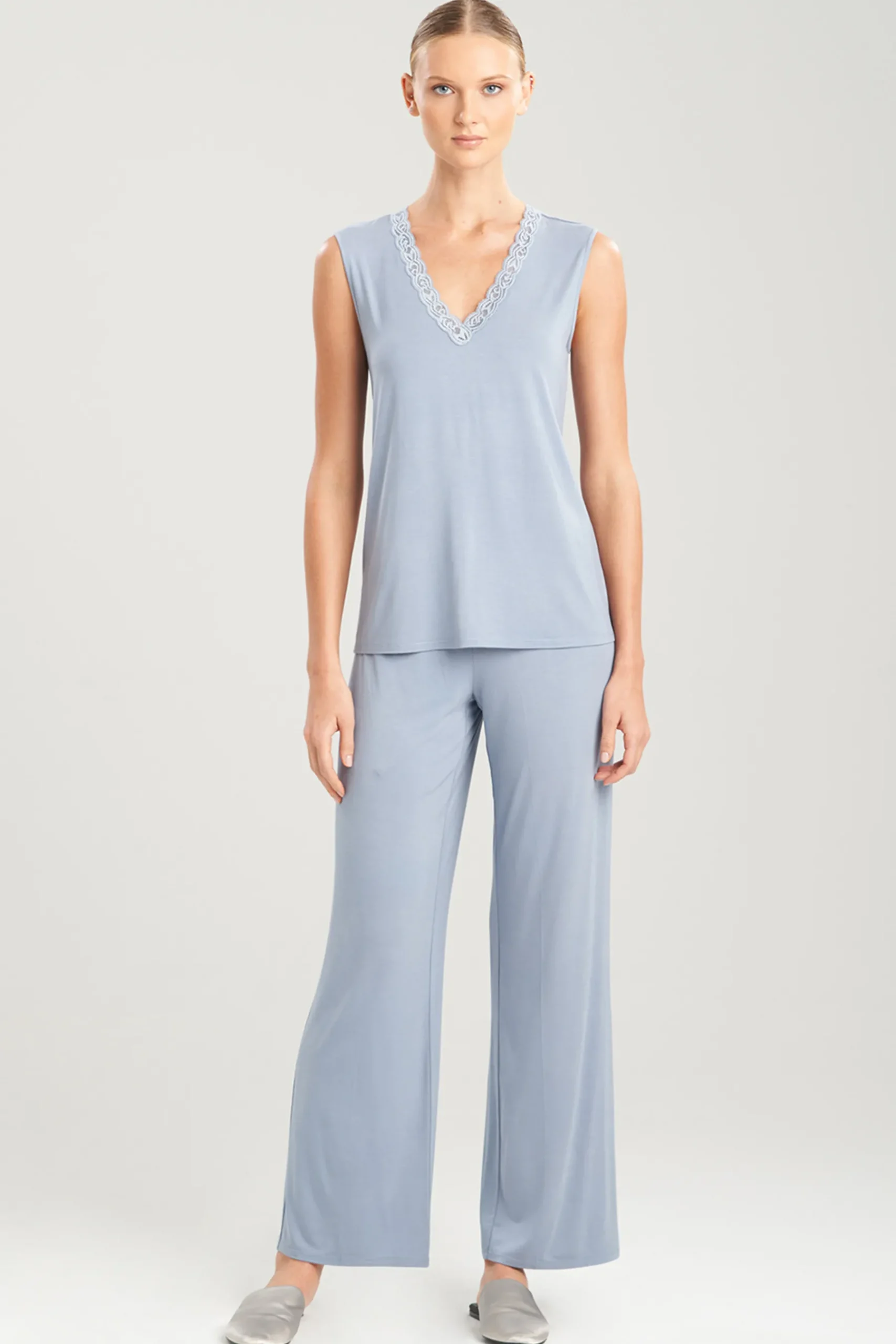 Natori Pajama Sets-Feathers Essentials Tank PJ