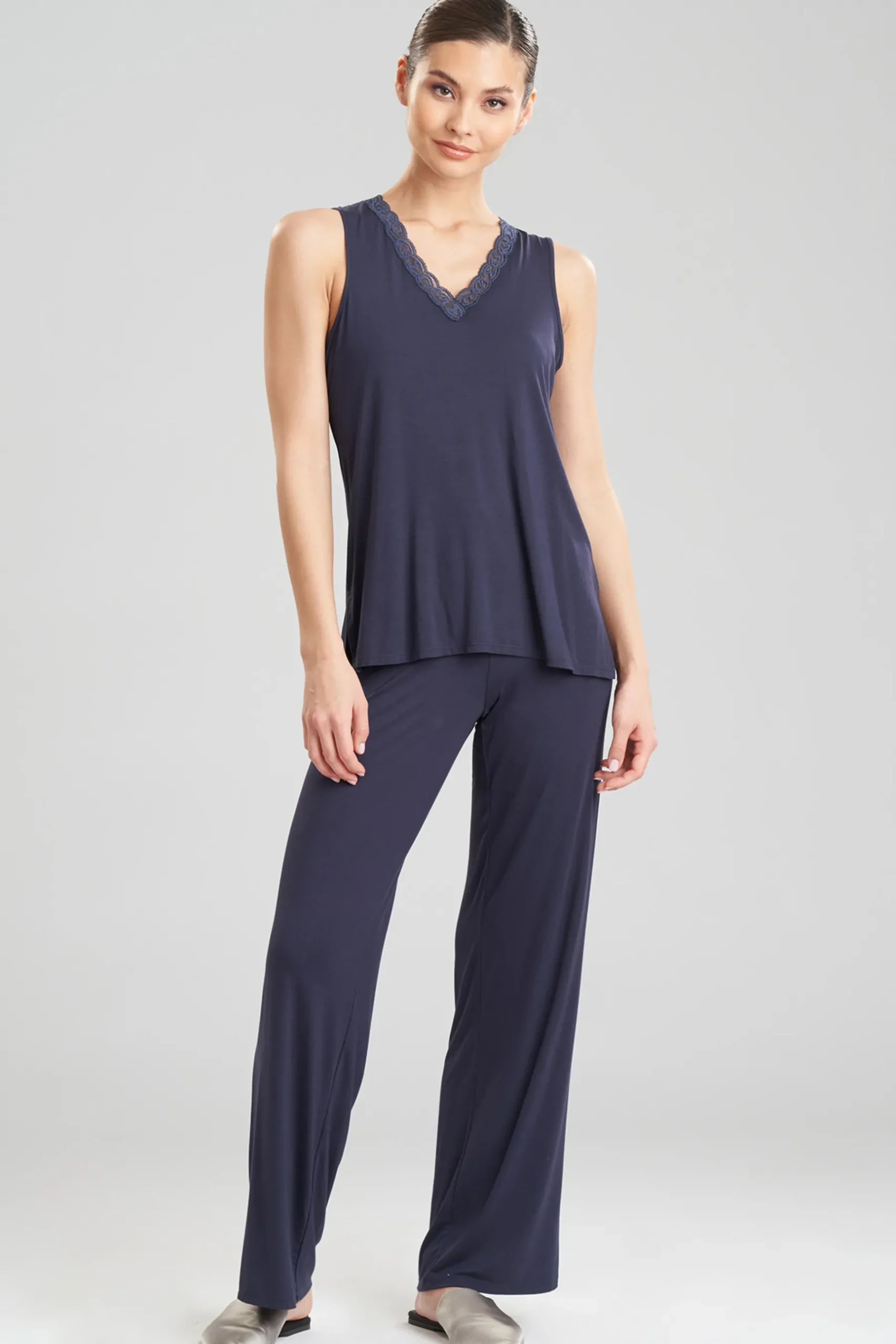 Natori Pajama Sets-Feathers Essentials Tank PJ