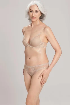 Natori T-Shirt Bras|Underwire Bras-Feathers Plunge T-Shirt Bra - Basics