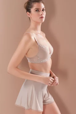 Natori T-Shirt Bras|Underwire Bras-Feathers Plunge T-Shirt Bra - Basics