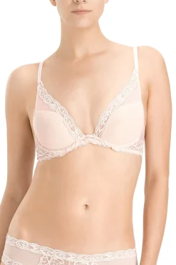 Natori T-Shirt Bras|Underwire Bras-Feathers Plunge T-Shirt Bra - Basics