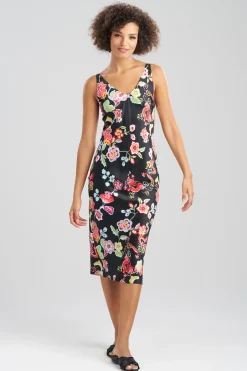 Natori Plus Sizes|Gowns-Fleur Dragon Gown