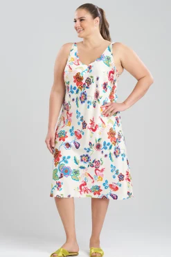 Natori Plus Sizes|Gowns-Fleur Dragon Gown