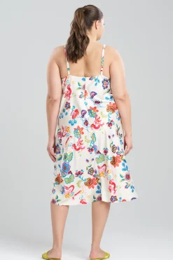 Natori Plus Sizes|Gowns-Fleur Dragon Gown