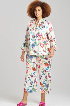 Natori Plus Sizes|Pajama Sets-Fleur Dragon PJ