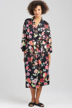 Natori Plus Sizes|Robes & Kimonos-Fleur Dragon Robe