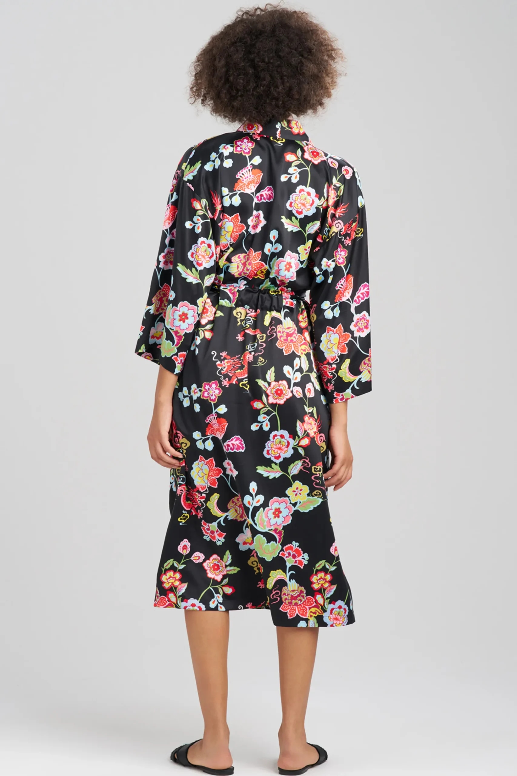 Natori Plus Sizes|Robes & Kimonos-Fleur Dragon Robe