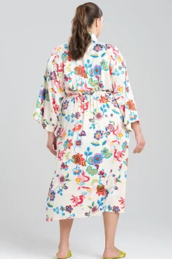 Natori Plus Sizes|Robes & Kimonos-Fleur Dragon Robe