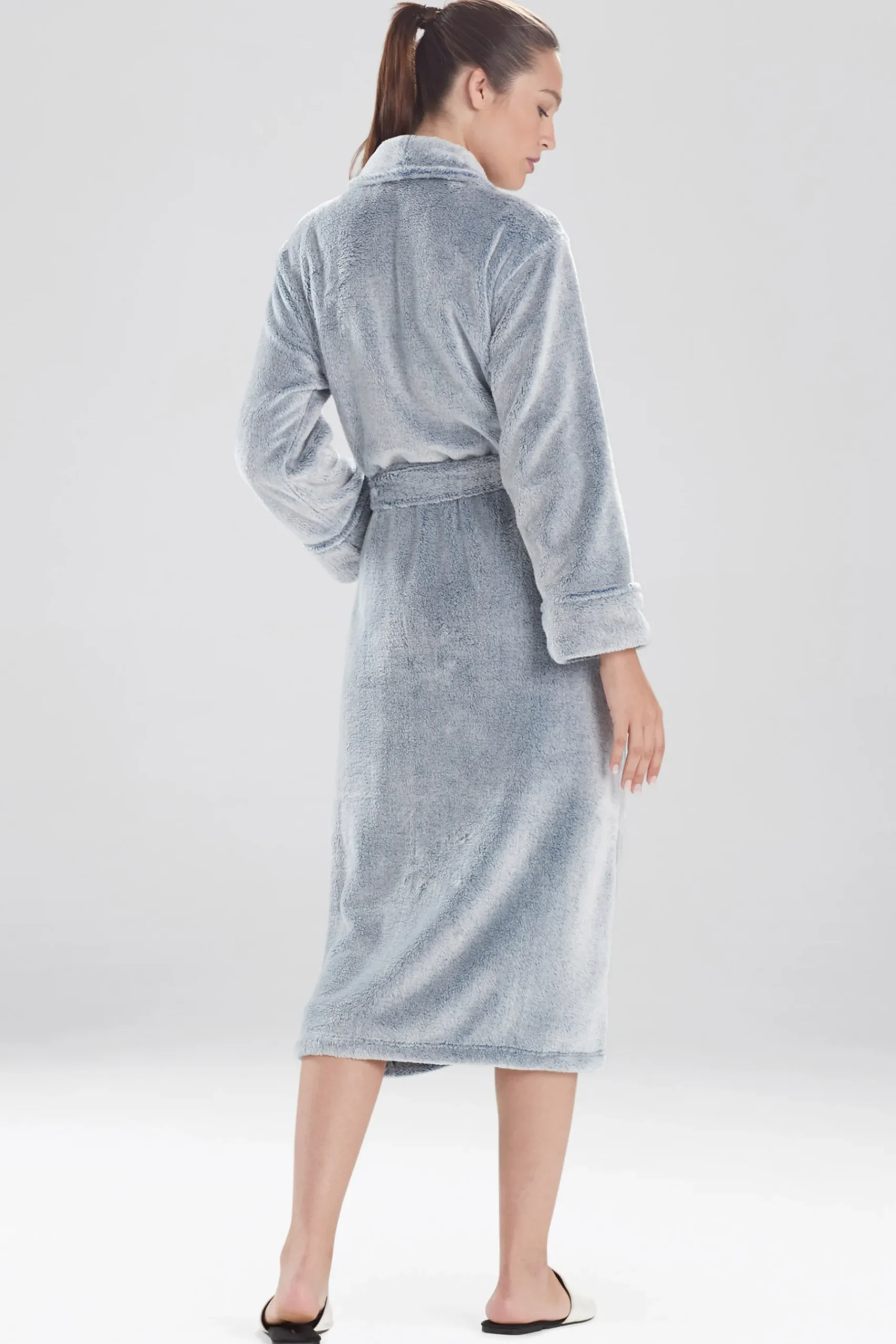 Natori Robes & Kimonos-Frosted Cashmere Fleece Robe