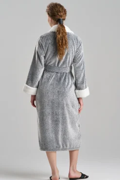 Natori Robes & Kimonos-Frosted Cashmere Fleece Robe