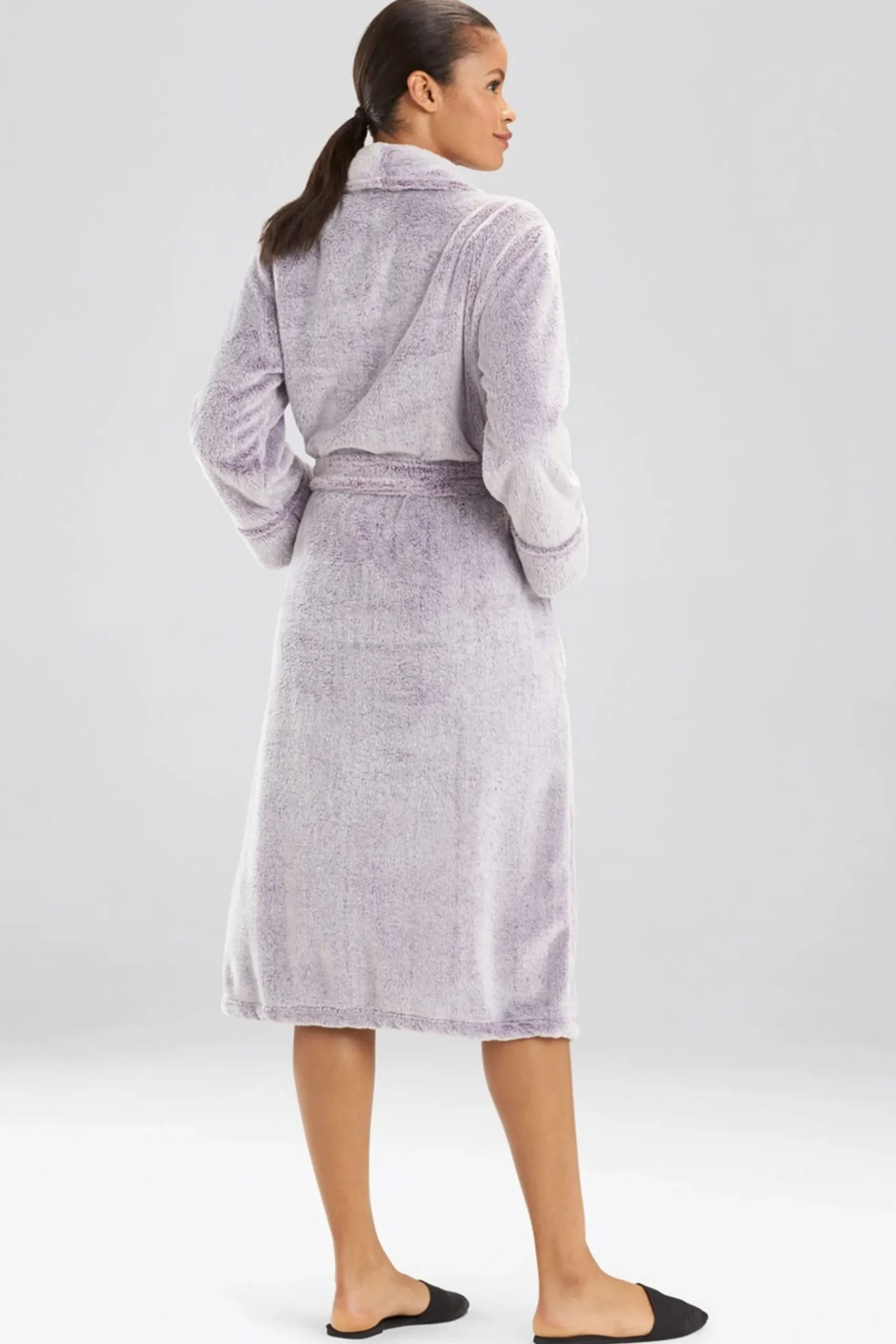 Natori Robes & Kimonos-Frosted Cashmere Fleece Robe