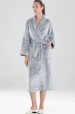 Natori Robes & Kimonos-Frosted Cashmere Fleece Robe