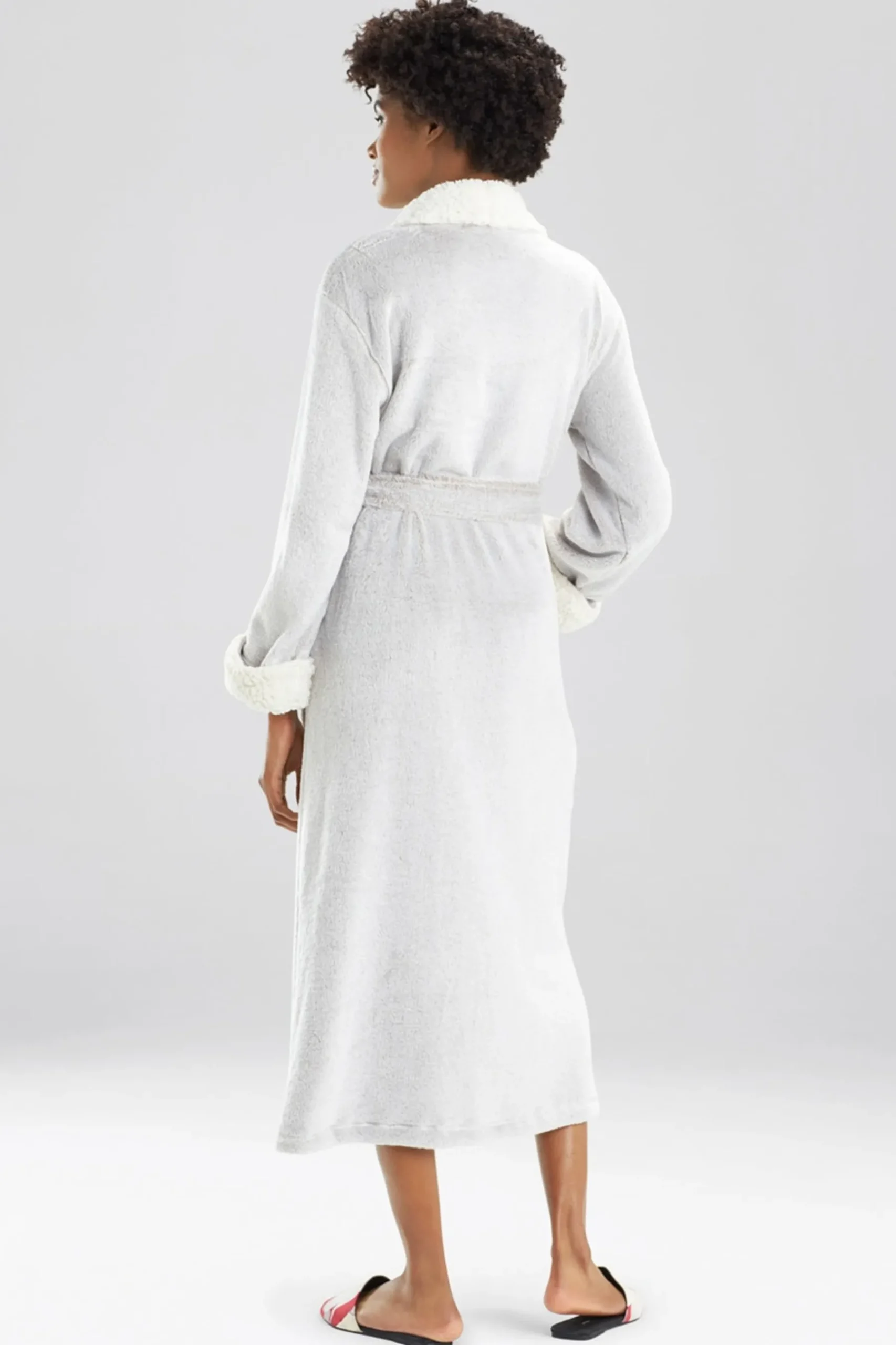Natori Robes & Kimonos-Frosted Sherpa Robe