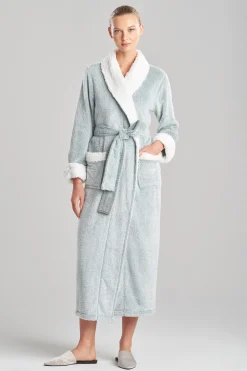 Natori Robes & Kimonos-Frosted Sherpa Robe