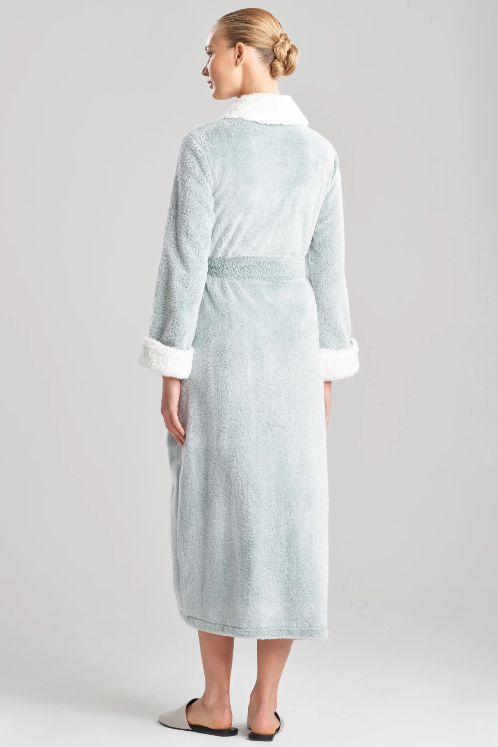 Natori Robes & Kimonos-Frosted Sherpa Robe
