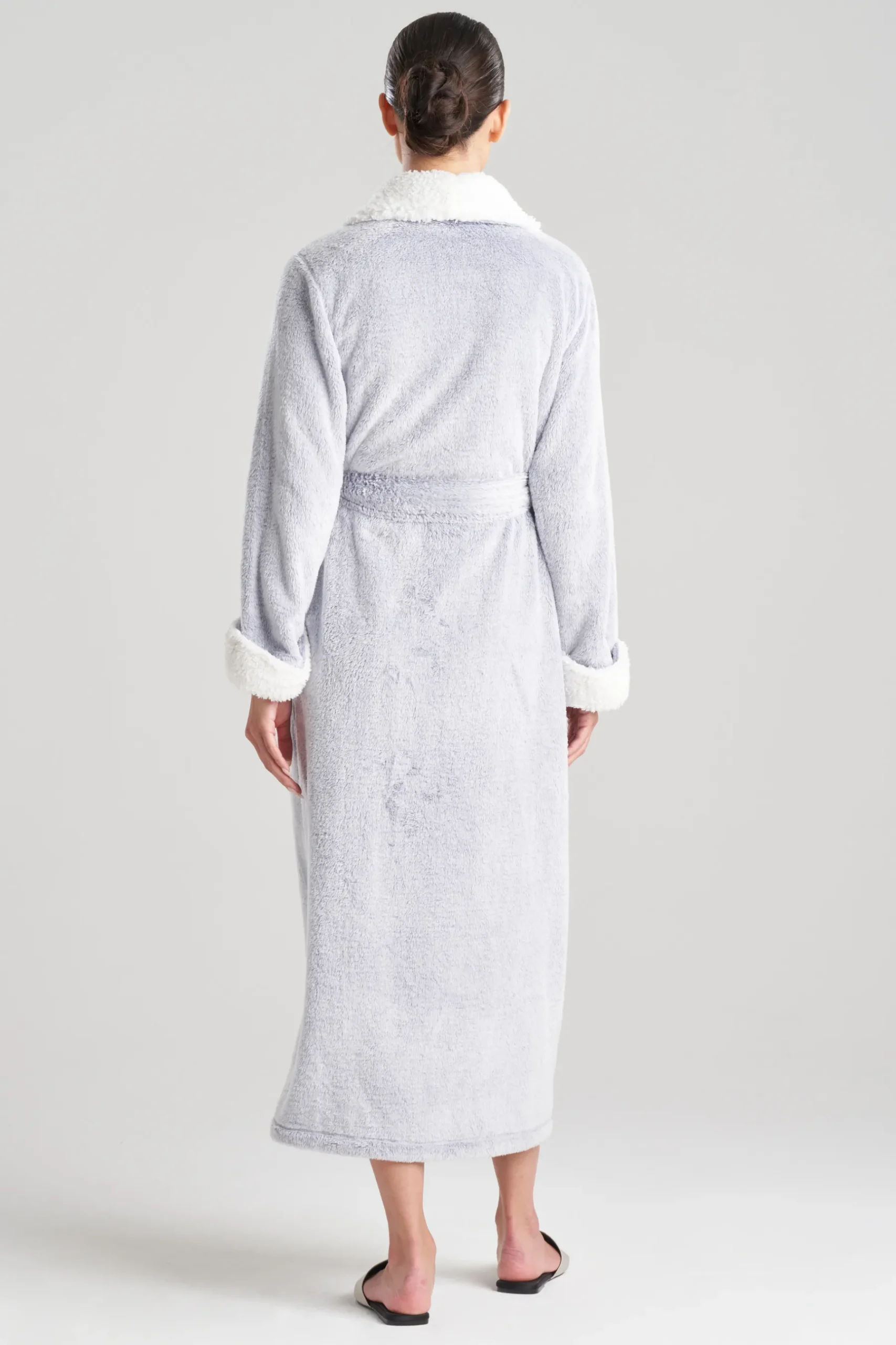 Natori Robes & Kimonos-Frosted Sherpa Robe