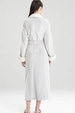 Natori Robes & Kimonos-Frosted Sherpa Robe