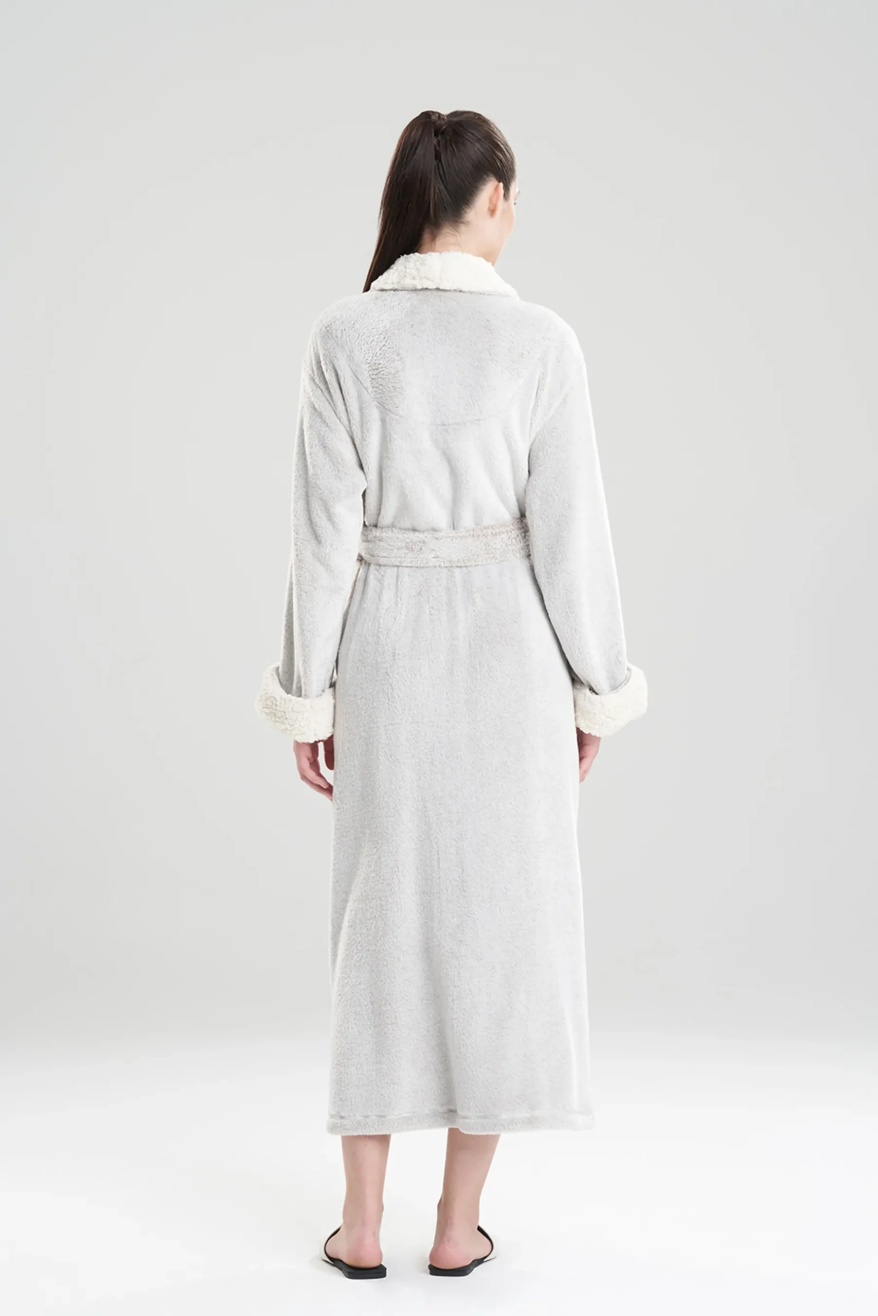 Natori Robes & Kimonos-Frosted Sherpa Robe
