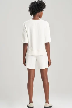 Natori Lounge Tops-Fuji Short Sleeve Top