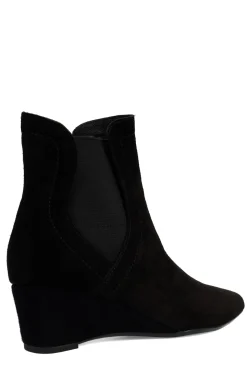 Natori Boots-Gaisha-Su Suede Wedge Bootie