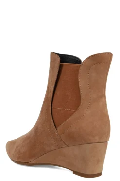 Natori Boots-Gaisha-Su Suede Wedge Bootie