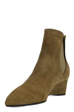 Natori Boots-Gaisha-Su Suede Wedge Bootie