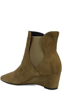 Natori Boots-Gaisha-Su Suede Wedge Bootie