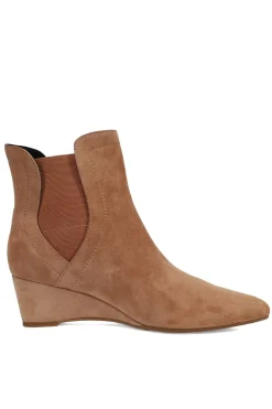 Natori Boots-Gaisha-Su Suede Wedge Bootie