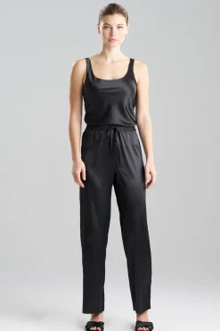Natori Pajama Bottoms|Lounge Bottoms-Glamour Straight Leg Pants