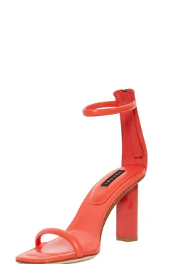 Natori Sandals-Glow Nappa Leather Block Heel Sandal
