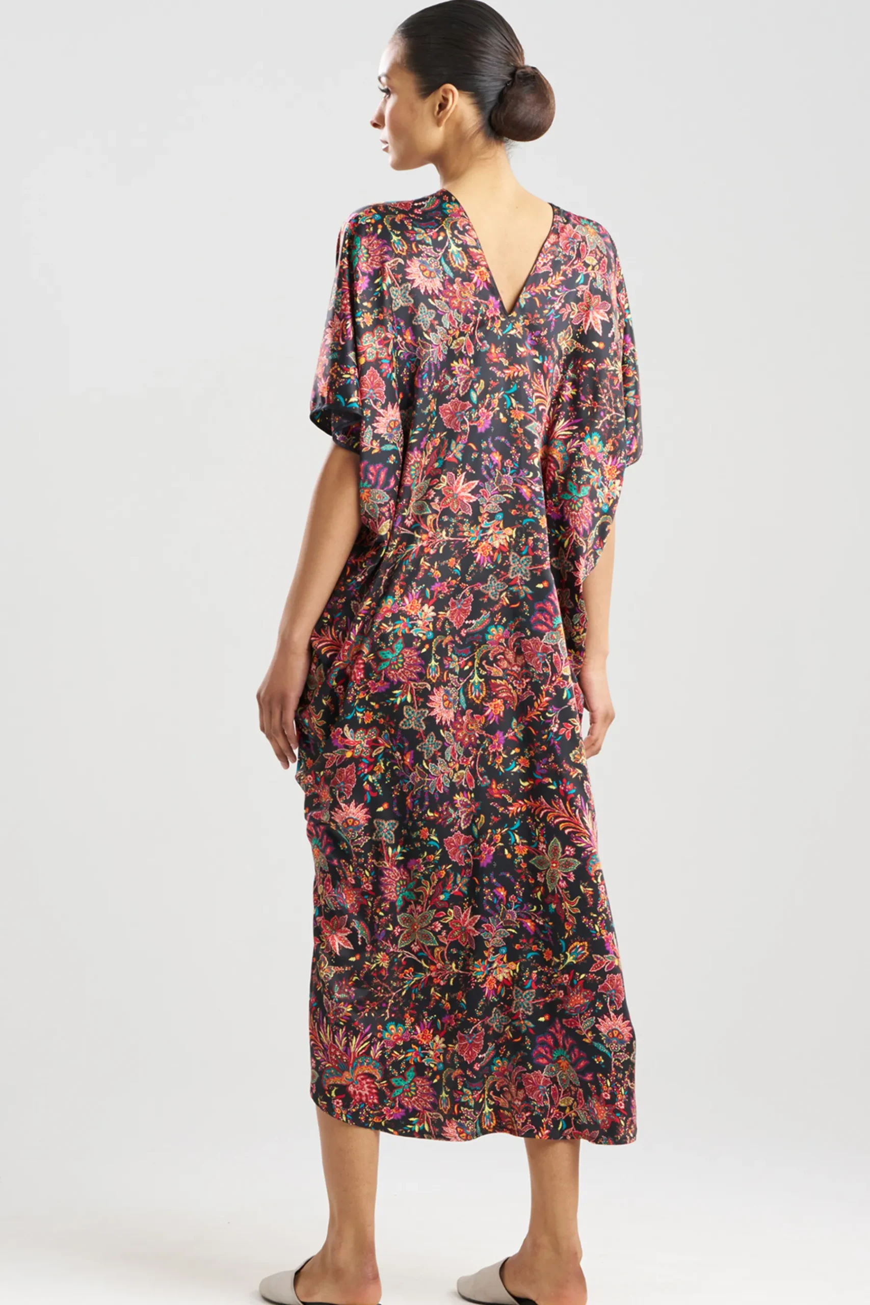 Natori Caftans|Caftan Dresses-Granada V-Neck Caftan