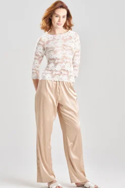 Natori Pajama Tops|Tops, Shirts & Tunics-Imagine Allover Lace Top