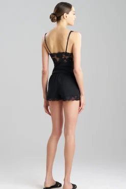 Natori Pajama Bottoms|Lounge Bottoms-Imagine Jersey Lace Shorts