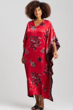 Natori Caftans|Caftan Dresses-Imperial Dragon Jacquard Caftan